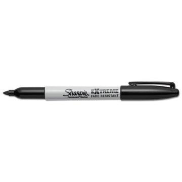 Sharpie® Extreme Marker, Fine Bullet Tip, Black, Dozen freeshipping - TVN Wholesale